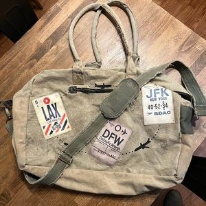 Canvas Travel Duffle Bag